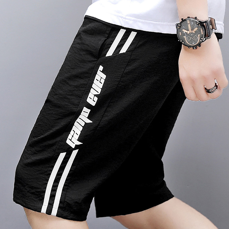 稻草人mexican短裤男韩版潮流春夏季薄款男生休闲中裤青少年学生男孩