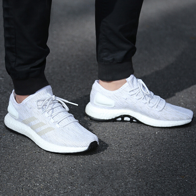 阿迪达斯（adidas）男鞋女鞋BOOST爆米花运动鞋休闲跑步鞋BB6277