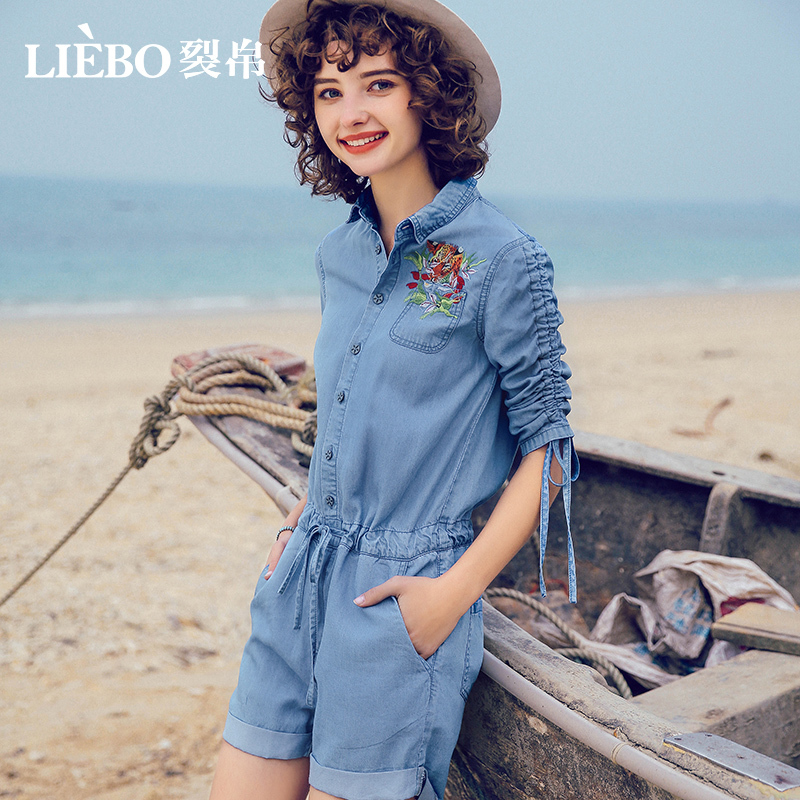 裂帛liebo女士牛仔裤