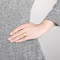 周六福(ZHOULIUFU)珠宝黄金戒指女 足金手饰镶嵌和田玉女戒 AAYA013439