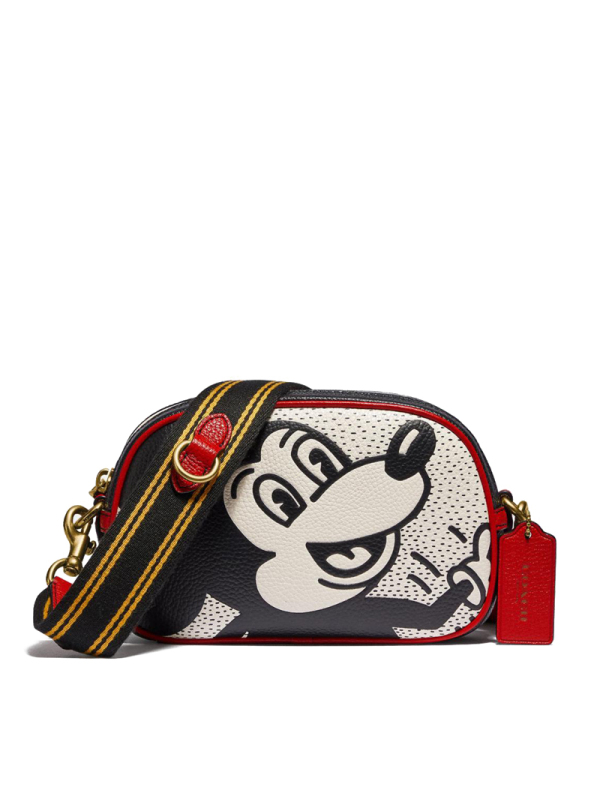 预售 COACH\蔻驰 Micky 相机包 单肩包 斜挎包 米奇粒面皮c1142