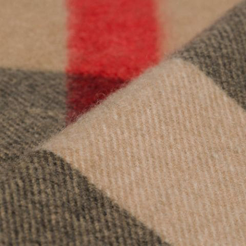 预订BURBERRY\博柏利 格纹羊绒围巾 36*200CM