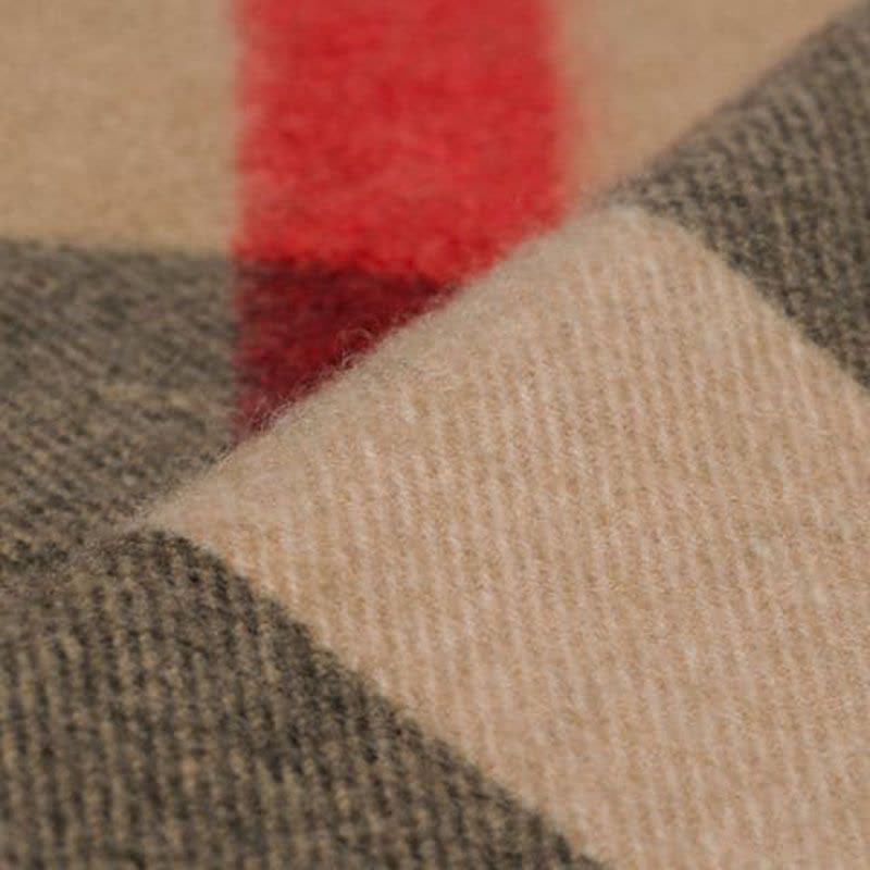 预订BURBERRY\博柏利 格纹羊绒围巾 36*200CM图片