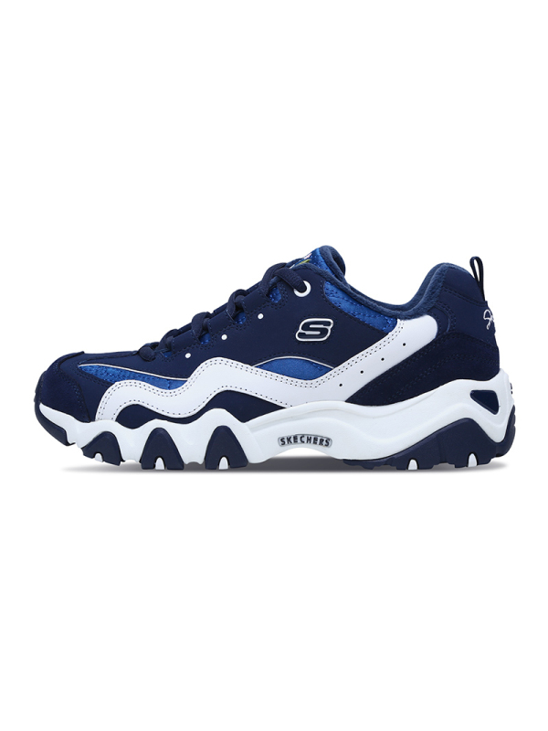 SKECHERS(斯凯奇)D’LITES系列时尚绑带运动鞋休闲鞋66666077-NVY