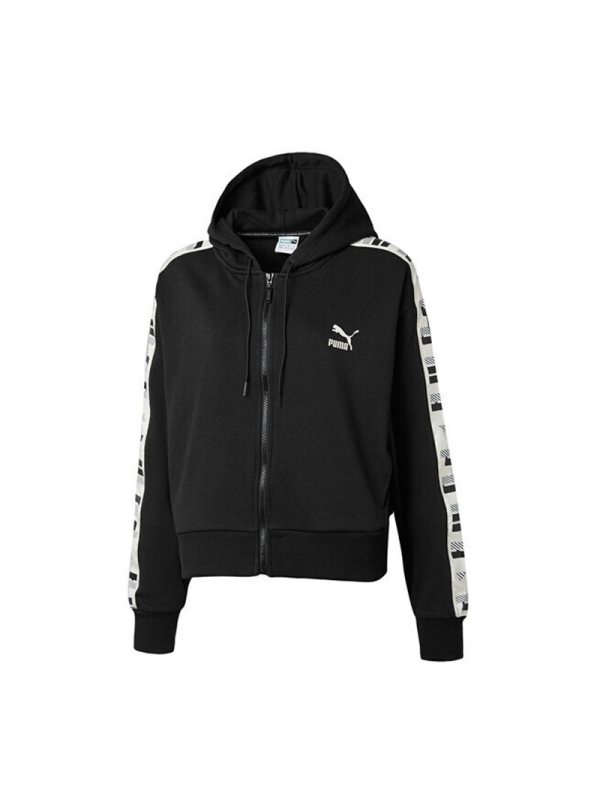 PUMA/彪马专柜女子运动服冬开衫卫衣串标针织外套|578594