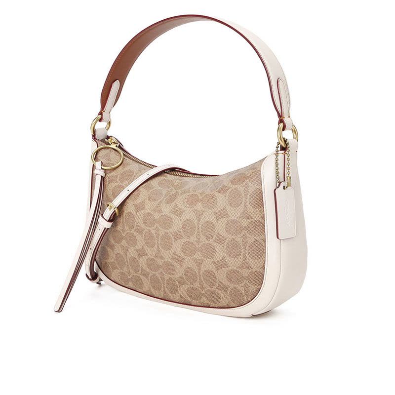 Coach 单肩马鞍半月包 52577图片