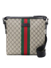 【预定】GUCCI 条纹织带 邮差包 27*28*4CM