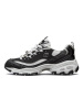 Skechers运动鞋女D’lites熊猫鞋舒适休闲跑步鞋12241-BKW