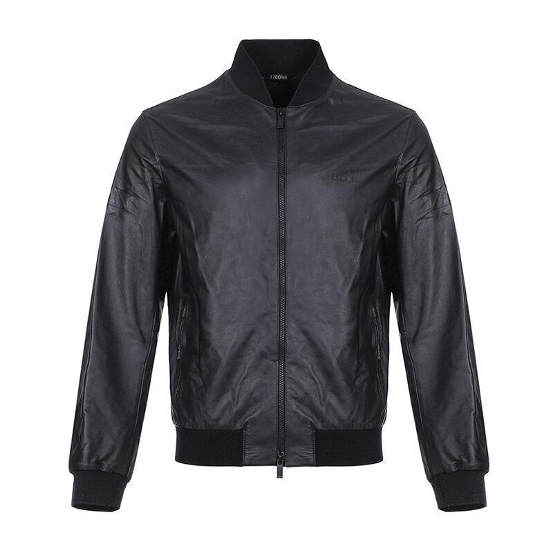 Z Zegna 杰尼亚 男士羊皮革皮衣夹克外套 VT084 ZZ933