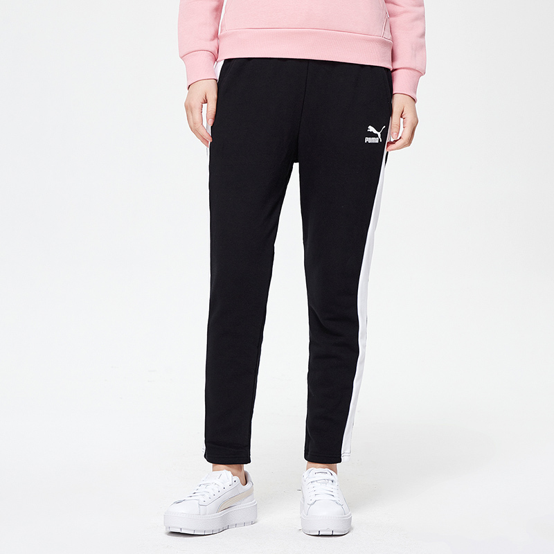 PUMA彪马女装T7运动服休闲运动针织长裤595961