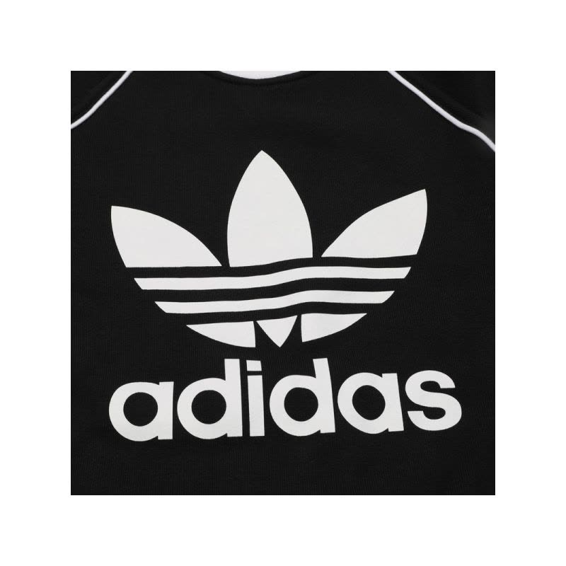 ADIDAS阿迪达斯三叶女子上衣修身紧身健身舒适卫衣DH4714图片