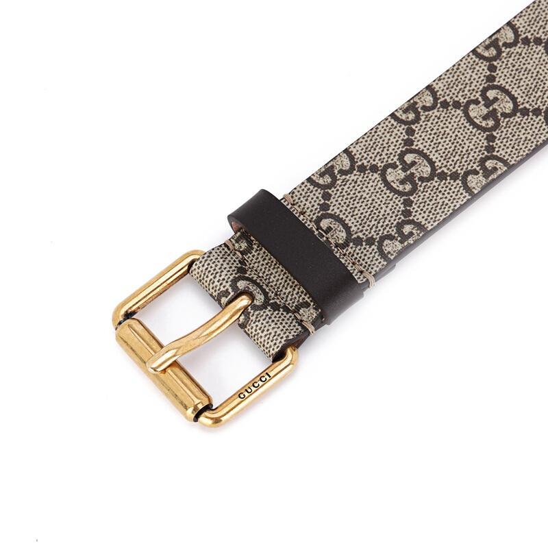 gucci古驰男士人造革针扣式皮带腰带434520k5w1t