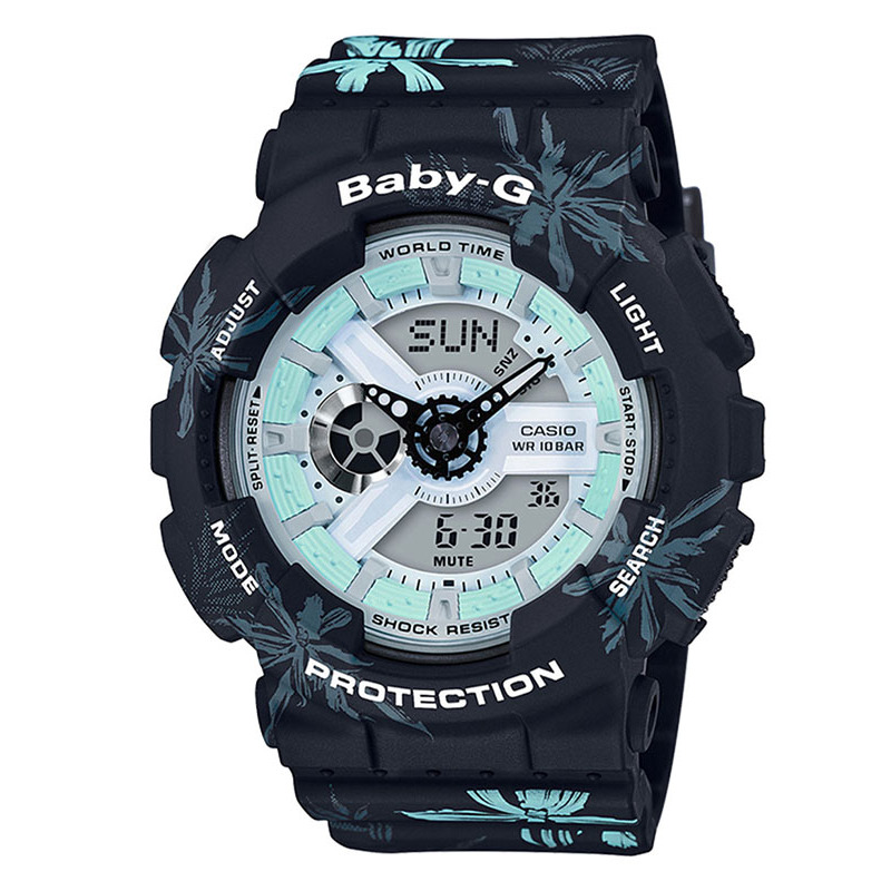 casio卡西欧石英表女babyg系列日韩品牌运动防水休闲时尚潮流女士腕表