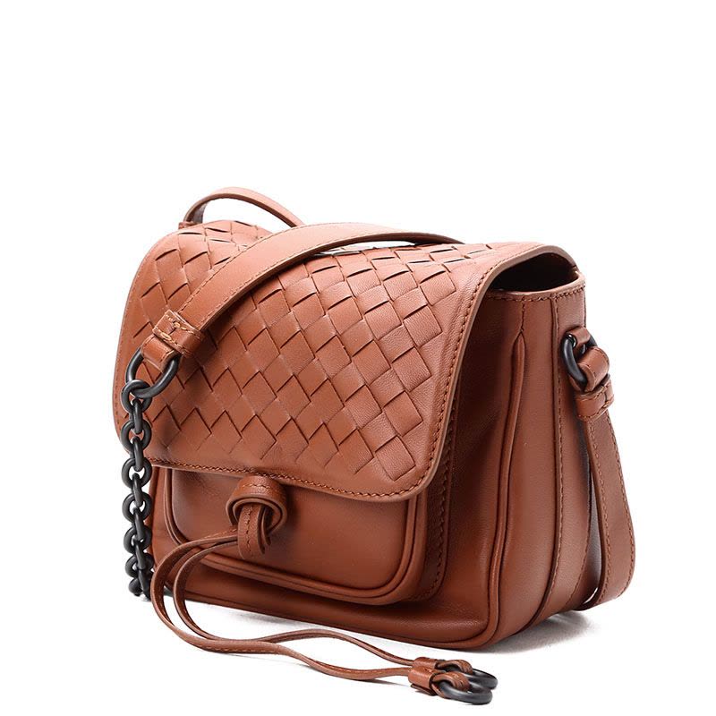 Bottega Veneta/葆蝶家 女包编织绳结流苏斜挎链条小包 444960图片