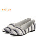 Safiya/索菲娅 羊皮革尖头浅口低平跟女单芭蕾舞鞋SF61111032