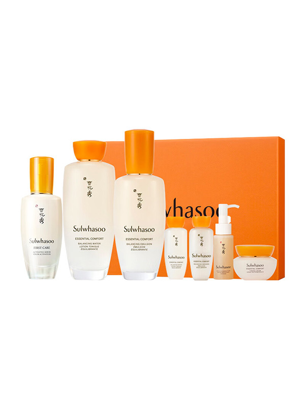SULWHASOO/雪花秀润致焕活肌本舒活水乳精华护肤品化妆品套装礼盒