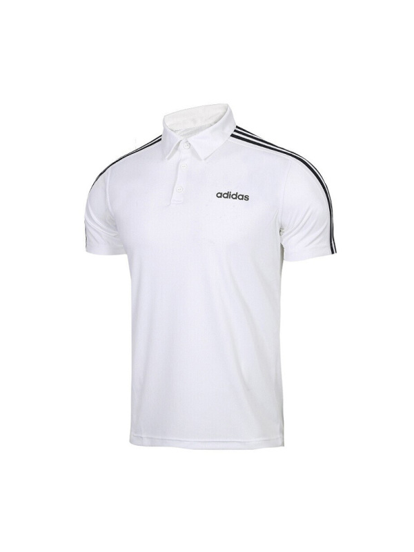 阿迪达斯短袖男2019年夏季新款男子运动休闲舒适 Polo衫T恤DU1258