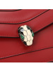 宝格丽 BVLGARI Serpenti Forever 口盖包 经典蛇头光面皮 女士手提包 280177金扣