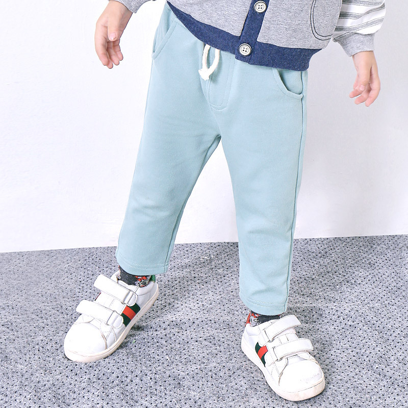男童春季新品童裤直筒修身休闲外出裤1-5岁80-120cm
