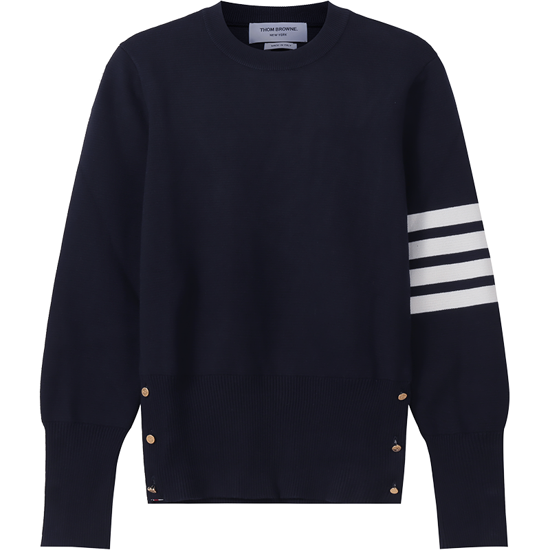 汤姆·布朗 THOM BROWNE 女士棉质圆领针织衫毛衣FKA239A 00219