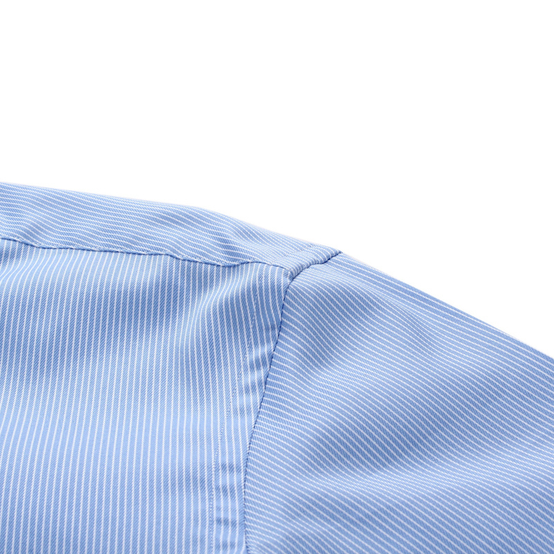 youngor雅戈尔秋季新品男士商务正装蓝色dp免烫长袖衬衫147hjy