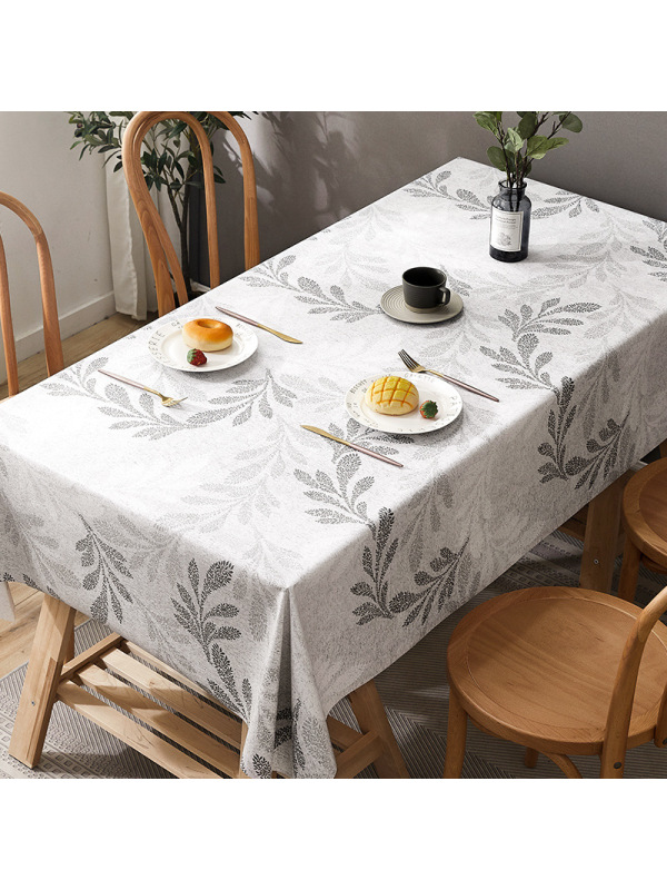 Cebapvc防水餐桌布欧美酒店桌布聚会假期晚餐厅餐遮盖布桌套防油