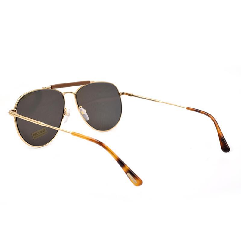 【陈伟霆同款】Tom Ford/汤姆福特 潮流风尚系列摩登飞行员款假日旅行版男士太阳镜FT0536（适合亚洲男士脸型）