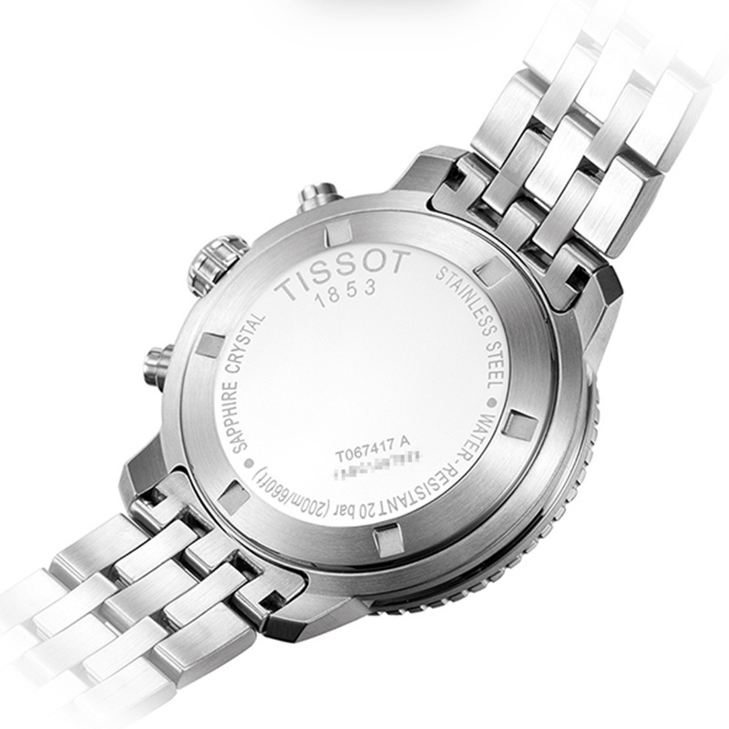 天梭(TISSOT)手表男表 骏驰PRC200系列日历 石英表 男士手表T055.417.11.017.00