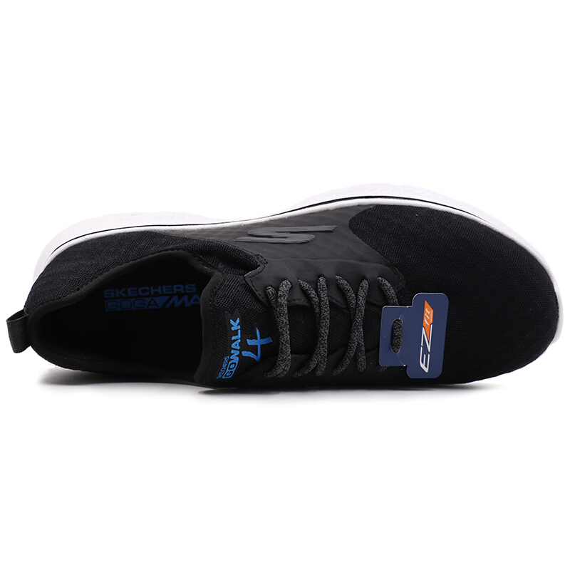 斯凯奇（SKECHERS）男鞋网布一脚套健步鞋轻质懒人运动鞋54685