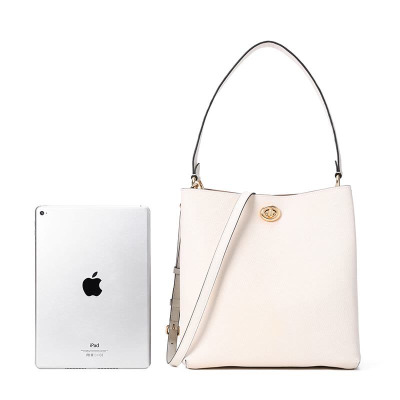 COACH 蔻驰 CHARLIE水桶 女士单肩包 粒面皮金扣55200图片