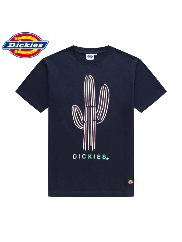 DICKIES 男士新款短袖T恤仙人掌印花时尚休闲短袖