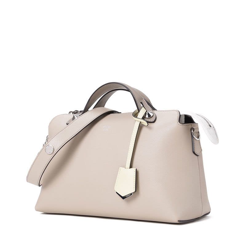 FENDI/芬迪 女包BY THE WAY拼色中号手拎斜挎包 8BL124图片