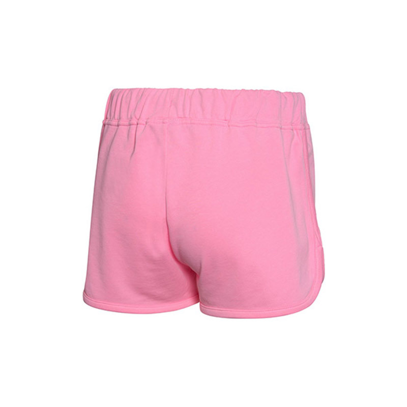 李宁Lining女装运动短裤运动服综合训练AKSL254-3 M AKSL254-3荧光糖粉