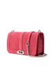 瑞贝卡·明可弗REBECCA MINKOFF CHEVRON QUILTED LOVE女士斜挎包HH18ECQX08银扣