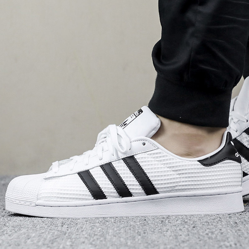 阿迪达斯（adidas）男女鞋贝壳头运动鞋休闲鞋板鞋CM8077