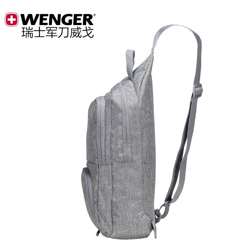 Wenger/威戈瑞士军刀单肩包胸包男女潮流骑行背包运动斜挎包韩版