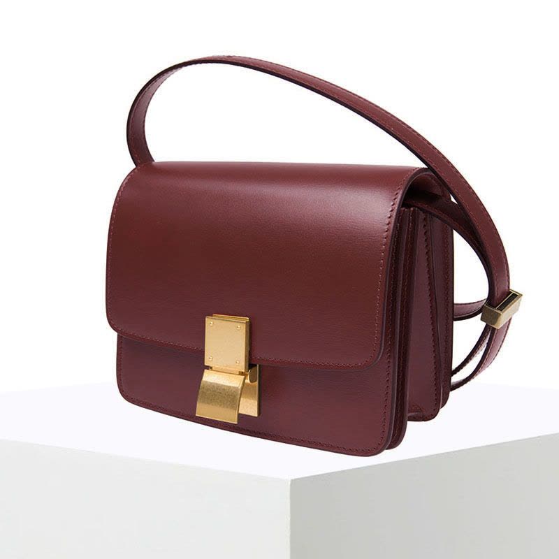 CELINE CLASSIC 金属方扣豆腐方包 小号18918图片