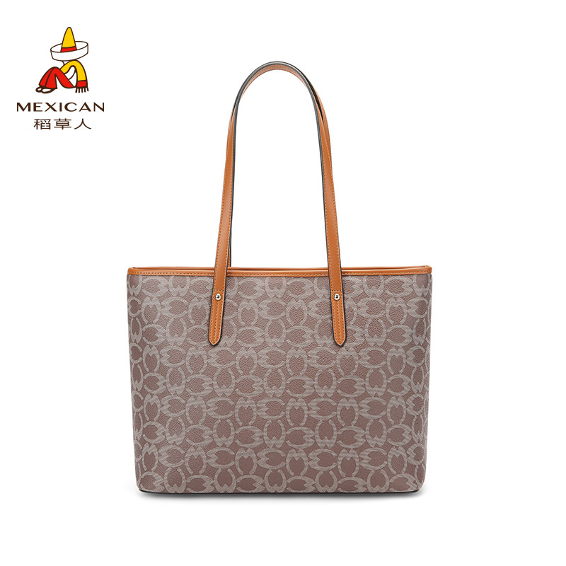 稻草人单肩包大容量女手提包气质女神百搭ins托特包韩版时尚女包