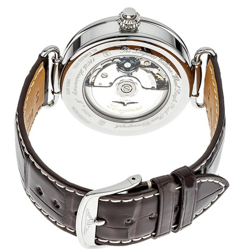 浪琴longines瑞士经典复刻男表l27764213运动多功能表罗马表盘自动