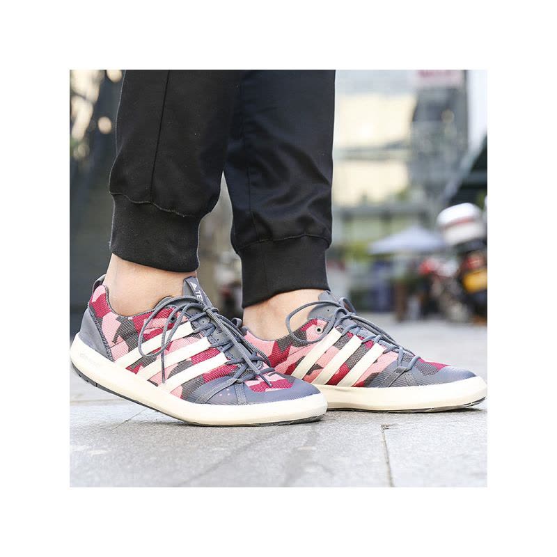 Adidas阿迪达斯男鞋运动户外休闲鞋透气溯溪鞋涉水鞋-BB6105图片
