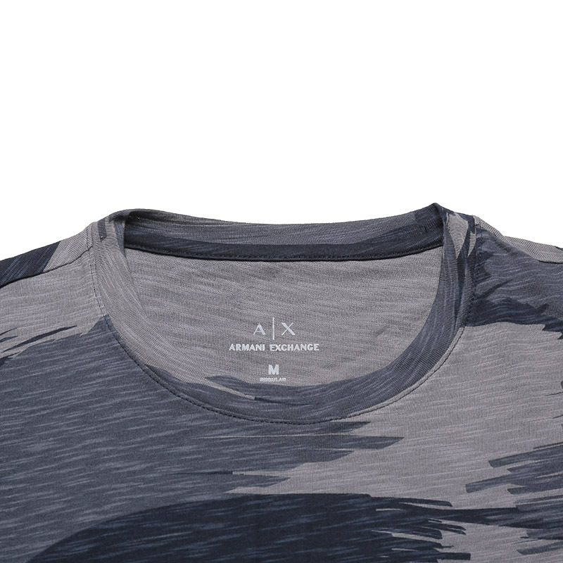 阿玛尼 ARMANI EXCHANGE 男士棉质圆领短袖T恤 3LZTHP ZJ7DZ