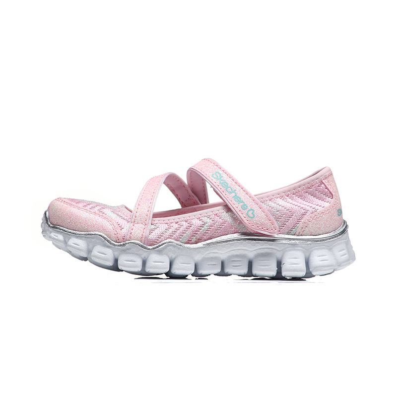 自营skechers斯凯奇女童休闲鞋绑带可爱透气玛丽珍鞋664042l664042ll