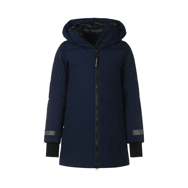 加拿大鹅 CANADA GOOSE 女士聚酯纤维中长款MERRITT派克大衣鸭绒连帽羽绒服大衣外套 3832L