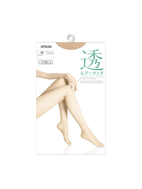 日本进口 厚木 ATSUGI 【透】通透清爽 夏季超薄丝袜连裤袜 FP5002W
