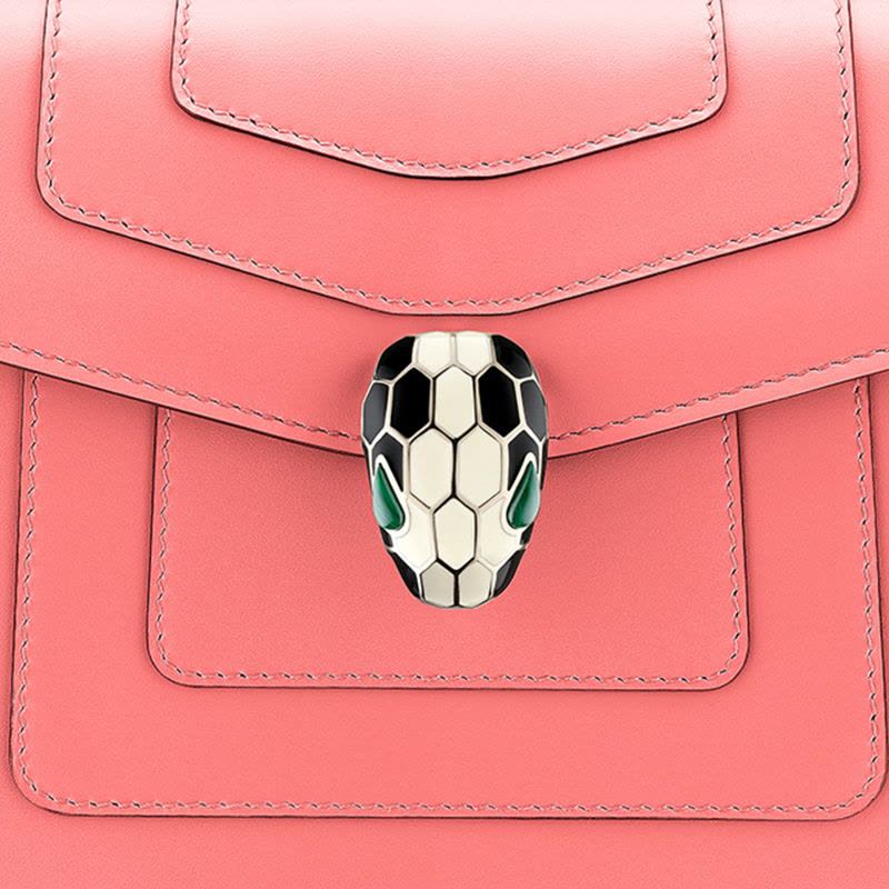 【预定】BVLGARI宝格丽 SERPENTI FOREVER 经典蛇头单肩包 20*14*4.5CM图片