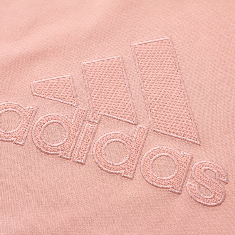 adidas女装卫衣圆领套头休闲运动服DZ2430 L DZ2430粉色
