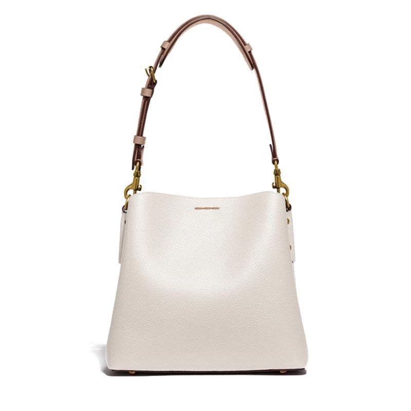 COACH 蔻驰 WILLOW 单肩包 水桶包 椭圆扣 粒面皮 C3766图片