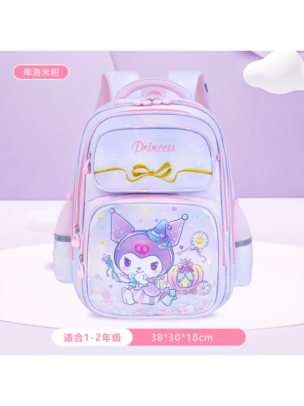 24新款女生1-3-6年级小学生书包大容量可爱6-9-12岁儿童双肩背包