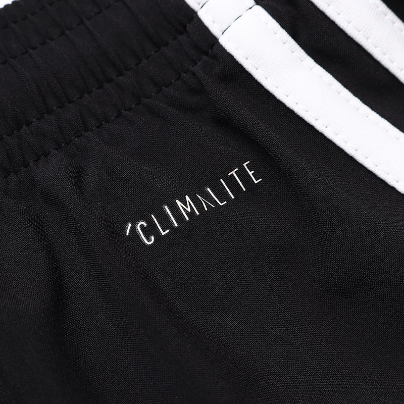 adidas阿迪达斯男子运动短裤足球训练休闲运动服CF0709 L CF0709黑+白