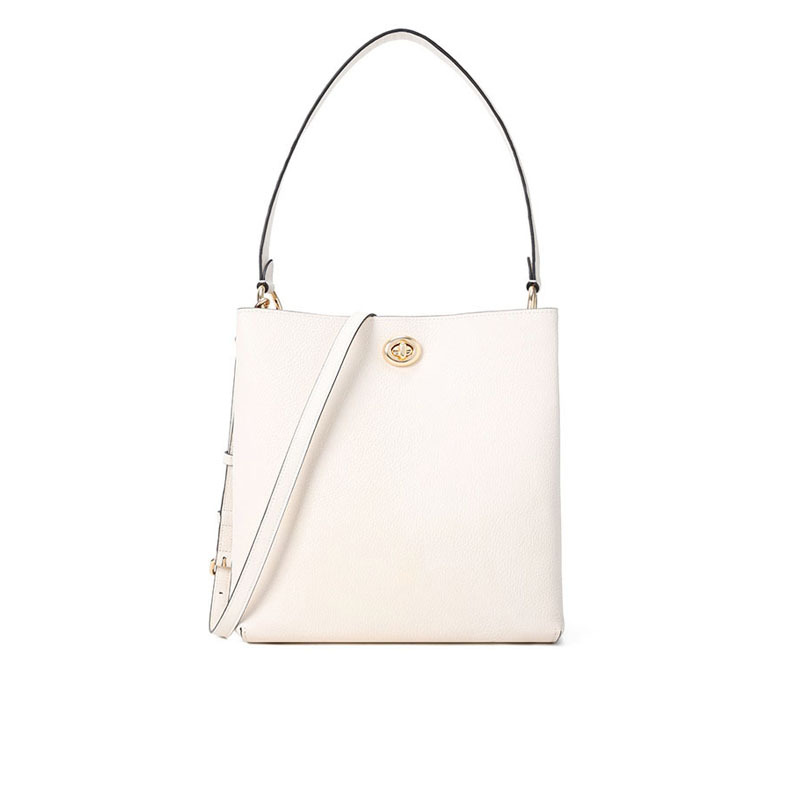 COACH 蔻驰 CHARLIE水桶 女士单肩包 粒面皮金扣55200